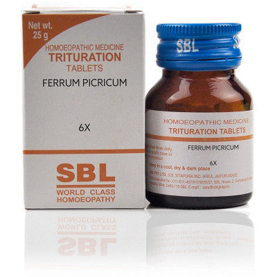 SBL Ferrum Picricum 6X (25g)