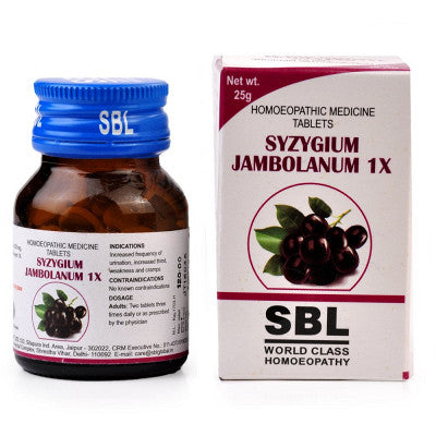 SBL Syzygium Jambolinum 1X (25g)