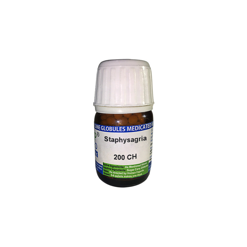 Staphysagria 200 CH (Diluted Pills)