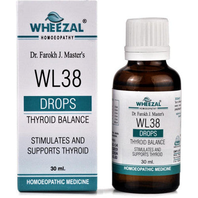 Wheezal WL-38 Thyroid Balance Drops (30ml)