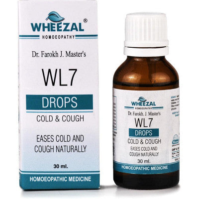 Wheezal WL-7 Cold And Cough Drops (30ml)