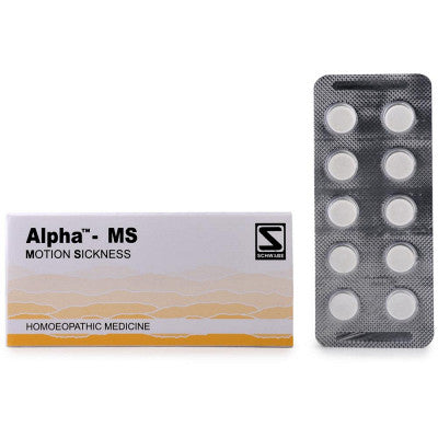 Willmar Schwabe India Alpha MS (Motion Sickness) (40tab)