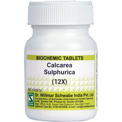 Willmar Schwabe India Calcarea Sulphuricum 12X (20g)