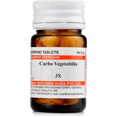 Willmar Schwabe India Carbo Vegetabilis 3X (20g)