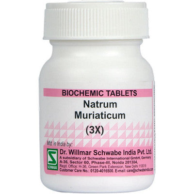 Willmar Schwabe India Natrum Muriaticum 3X (20g)