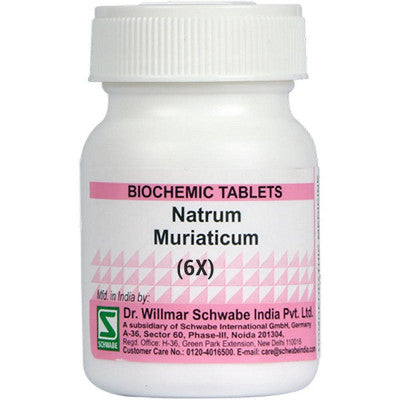 Willmar Schwabe India Natrum Muriaticum 6X (20g)