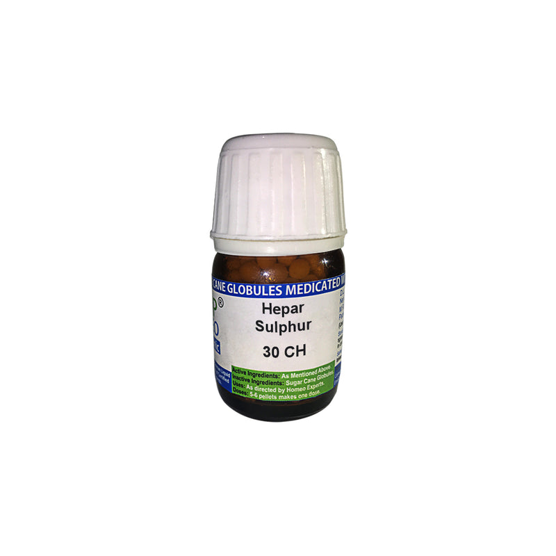 Hepar Sulphur 30 CH (Diluted Pills)